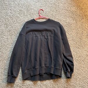 Garage Black Santa Monica Sweatshirt